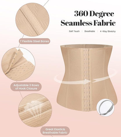 Tummy Control Rod Belt For Men And Women